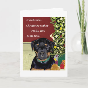 Kerstwenskaart w/inside text feestdagen kaart