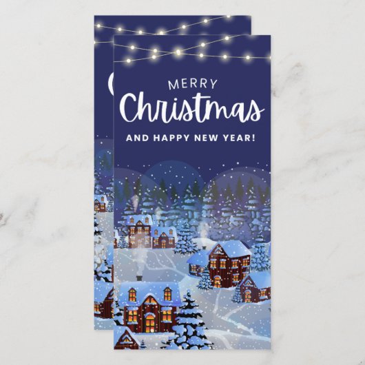 Kerstwenskaarten (Voorkant / Achterkant)