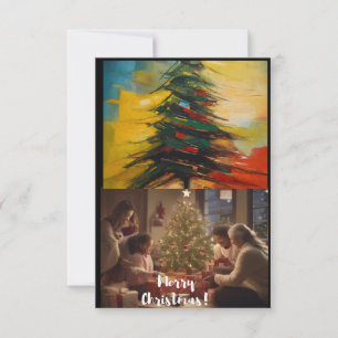 kerstwenskaarten bedankkaart