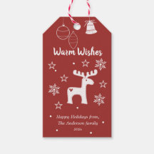 Kerstwenskaarten met warme wensen