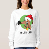 Kerstwiener Kerst hond Trui (Voorkant)