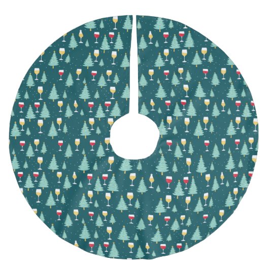 kerstwijn kerstboom rok (Voorkant)