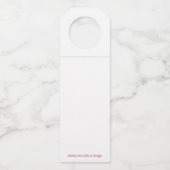 kerstwijn Label (Achterkant)