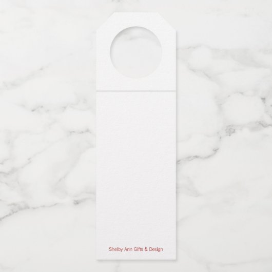 kerstwijn Label (Achterkant)