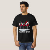 kerstwijn t-shirt (Voorkant volledig)