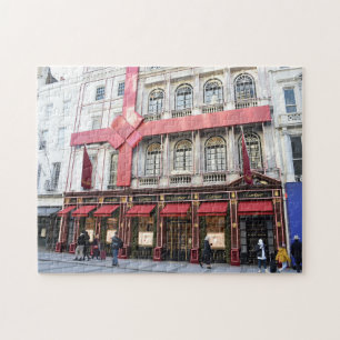 Kerstwinkelen, New Bond Street, Londen, Verenigd K Legpuzzel