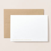 kerstwinkels folie kaarten (Met envelop)
