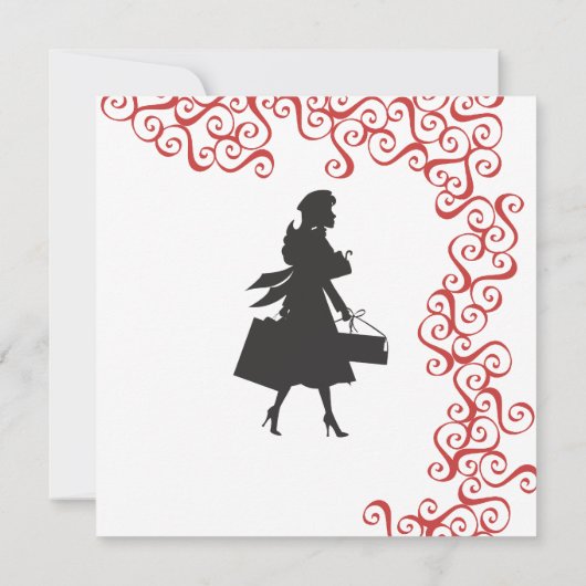 kerstwinkels kaart (Achterkant)