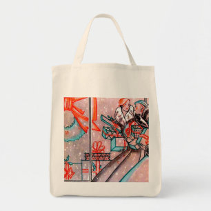 kerstwinkels tote bag