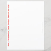 Kerstwinter, 15 Word Zoekbladen (Achterkant)