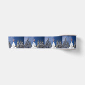 Kerstwinter landschap lint (Voorkant)