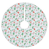 Kerstwinter Mittens en Holly Kerstboom Rok (Voorkant)