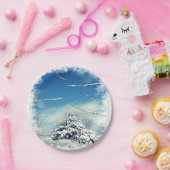 Kerstwinter Wonderland 7-inch Bord (Feest)