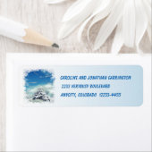 Kerstwinter Wonderland Return Address Labels (Insitu)