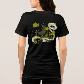 Kerstwinter Wonderland - Tri-Blend Shirt (Achterkant)