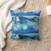 Kerstwinterfeestdag Kussen (Deken)