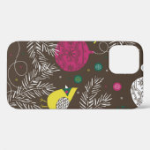 kerstwinterpatroon Case-Mate iPhone case (Achterkant (horizontaal))