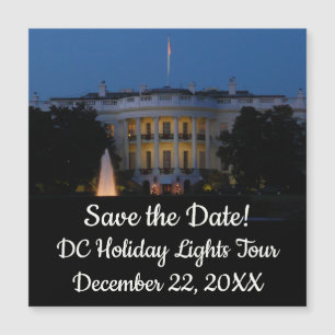 Kerstwit huis in Washington DC