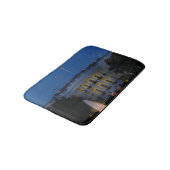 Kerstwit huis in Washington DC Badmat (Gekanteld)