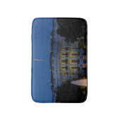 Kerstwit huis in Washington DC Badmat (Voorkant Verticaal)