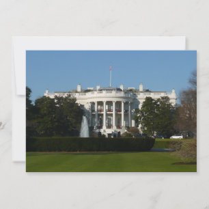 Kerstwit huis voor Feestdagen Washington DC