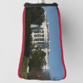Kerstwit huis voor Feestdagen Washington DC Golfheadcover (Draai 90)