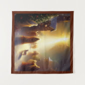 Kerstwonder 1 wandkleed (Voorkant (horizontaal))