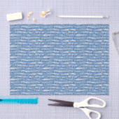Kerstwoorden blauw en wit papier (Craft)