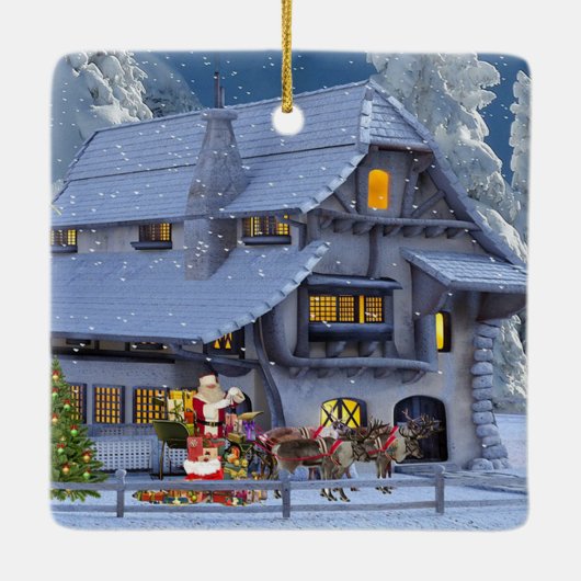 kerstworkshop keramisch ornament (Achterkant)