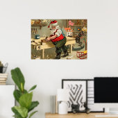 kerstworkshop voor kerstmis poster (Thuiskantoor)