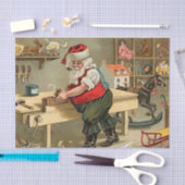  kerstworkshop voor kerstmis tissuepapier (Craft)