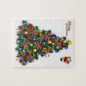 Kerstzaag Puzzle Legpuzzel (Horizontaal)