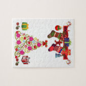 Kerstzaag Puzzle Legpuzzel (Horizontaal)