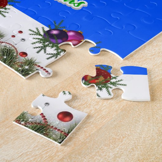 Kerstzaag Puzzle Legpuzzel (Zijkant)