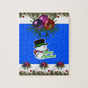 Kerstzaag Puzzle Legpuzzel