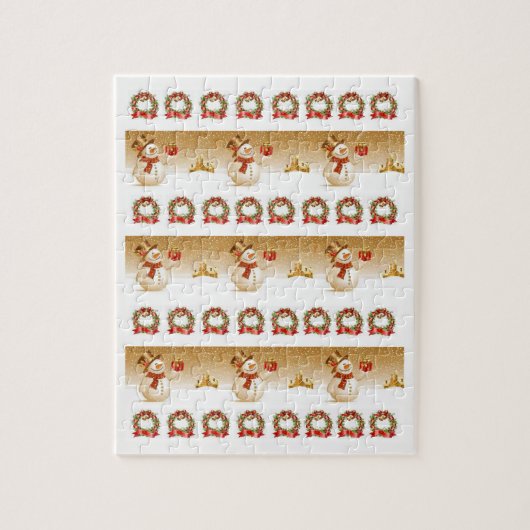 Kerstzaag Puzzle Legpuzzel (Verticaal)