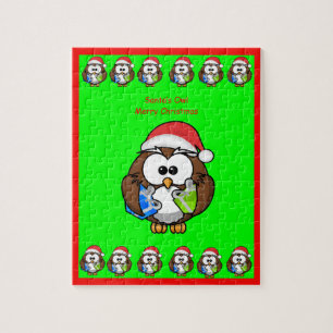 Kerstzaag Puzzle Legpuzzel