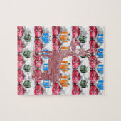 Kerstzaag Puzzle Legpuzzel (Horizontaal)