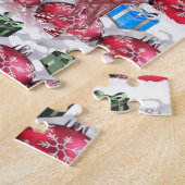 Kerstzaag Puzzle Legpuzzel (Zijkant)