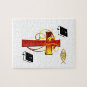 Kerstzaag Puzzle Legpuzzel (Horizontaal)