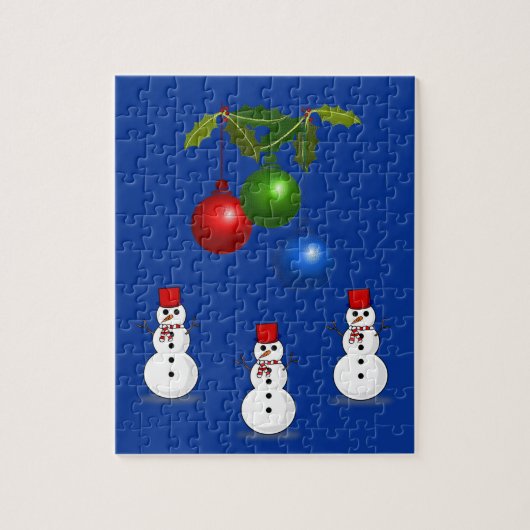 Kerstzaag Puzzle Legpuzzel (Verticaal)