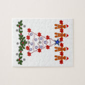 Kerstzaag Puzzle Legpuzzel (Horizontaal)