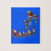 Kerstzaag Puzzle Legpuzzel (Verticaal)