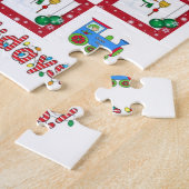 Kerstzaag Puzzle Legpuzzel (Zijkant)