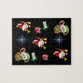 Kerstzaag Puzzle Legpuzzel (Horizontaal)