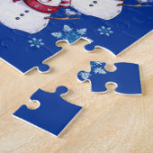 Kerstzaag Puzzle Legpuzzel (Zijkant)