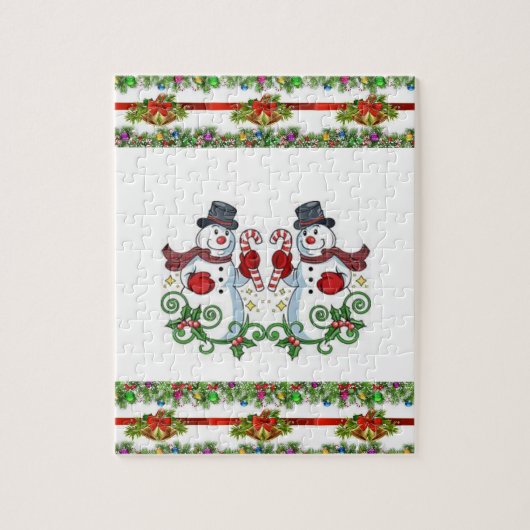 Kerstzaag Puzzle Legpuzzel (Verticaal)