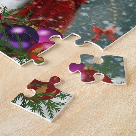 Kerstzaag Puzzle Legpuzzel (Zijkant)