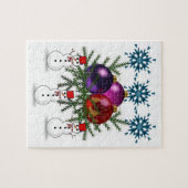 Kerstzaag Puzzle Legpuzzel (Horizontaal)