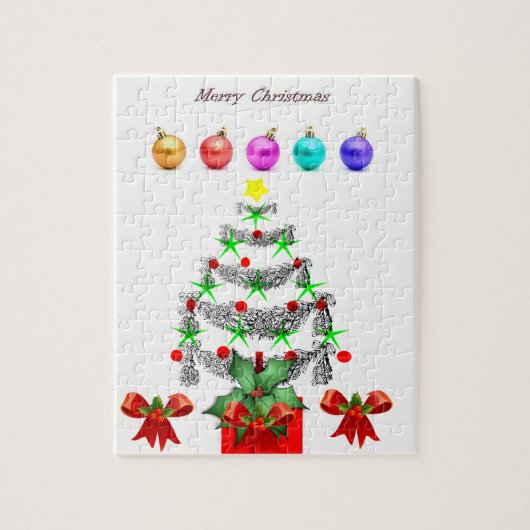 Kerstzaag Puzzle Legpuzzel (Verticaal)